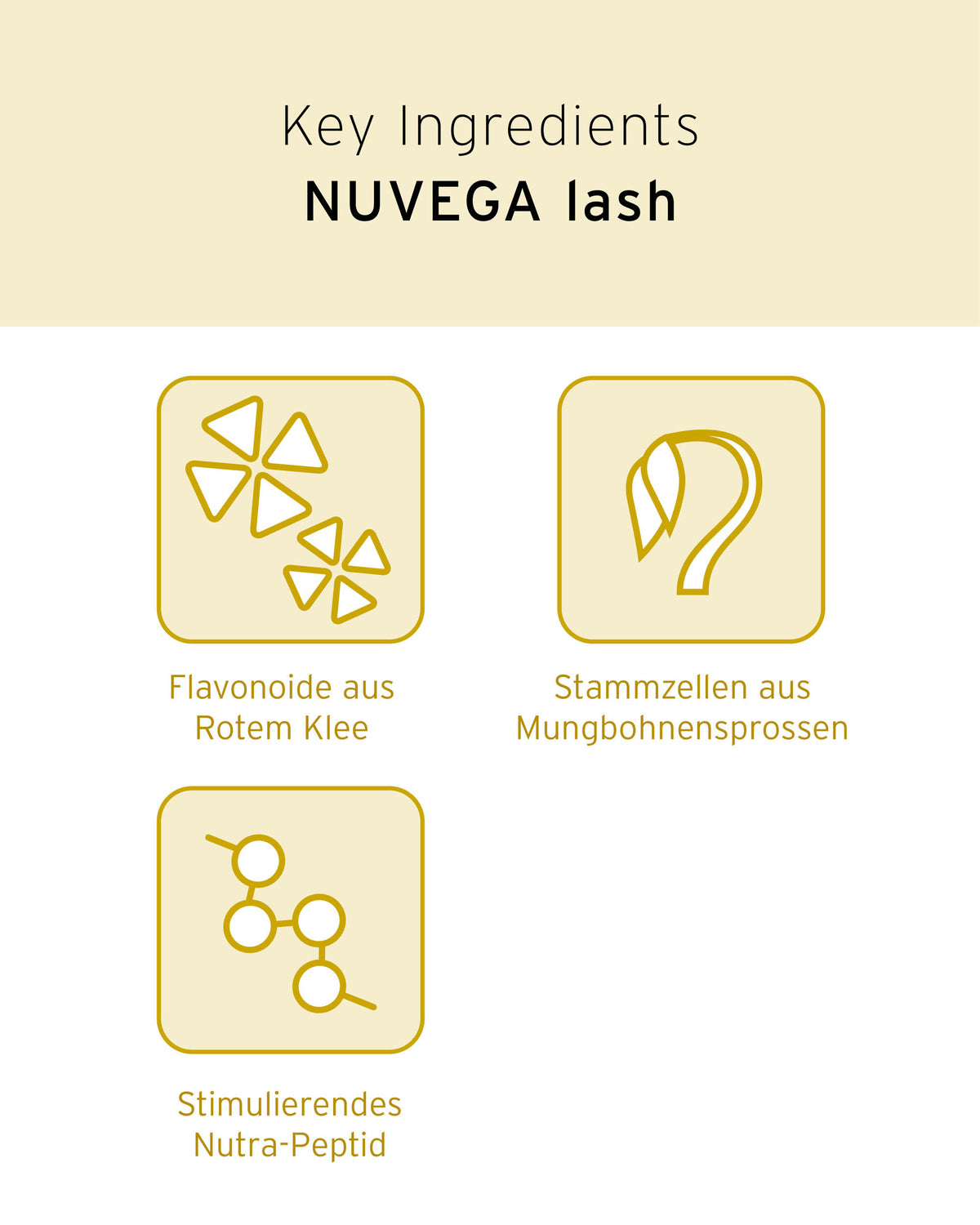 Veganes Wimpernserum für Länge und Dichte