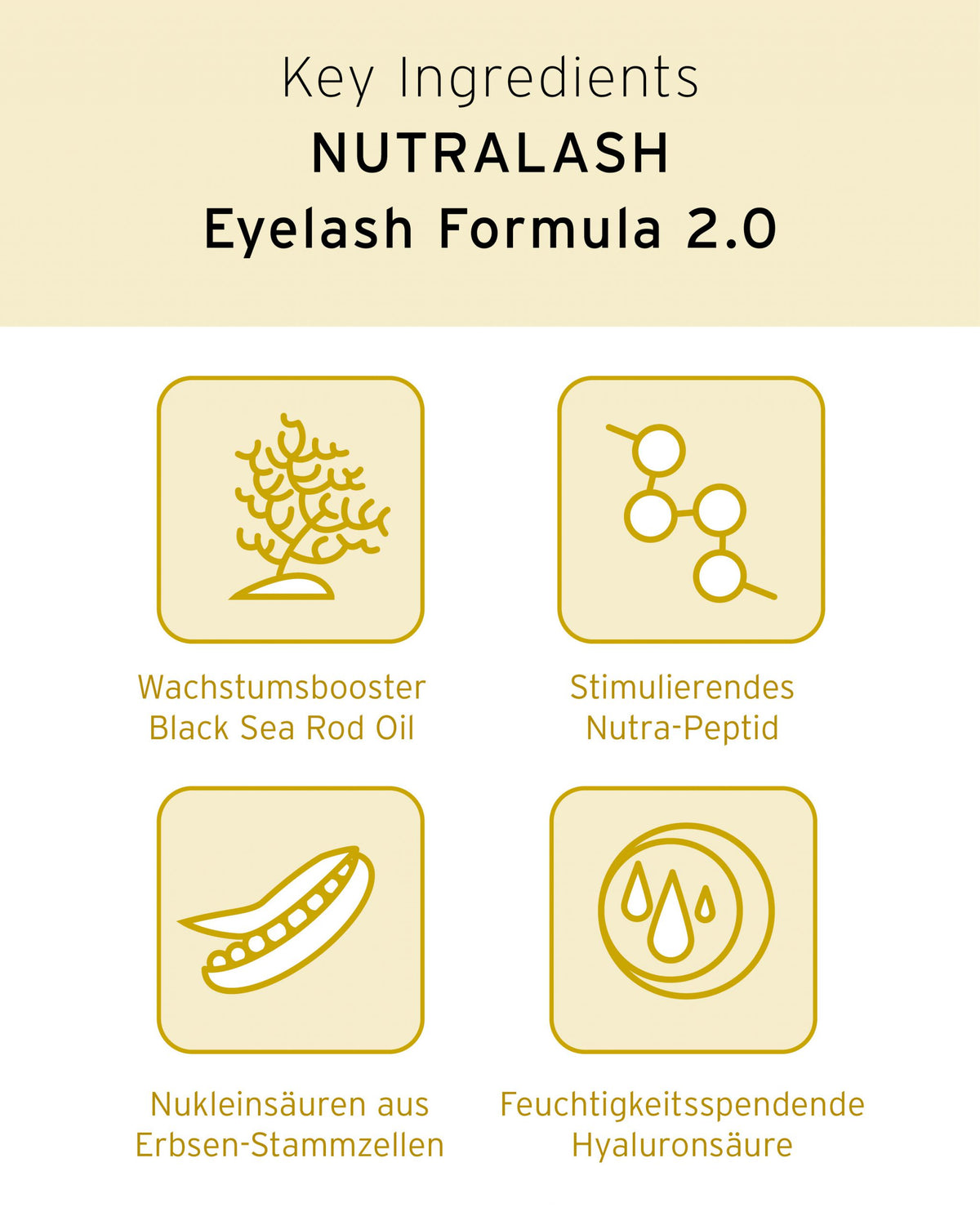 Aktivierendes Wimpernserum für Dichte und Reparatur